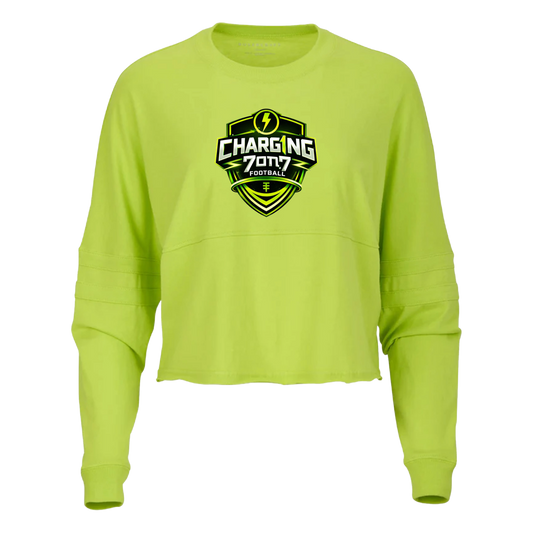 Charg1ng Cropped Top