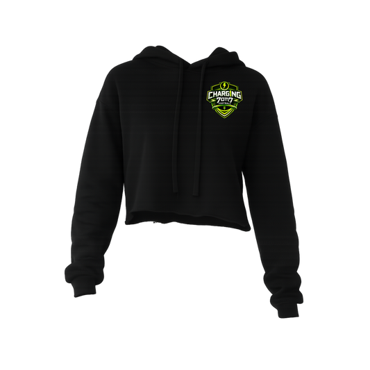 Charg1ng Cropped Hoodie