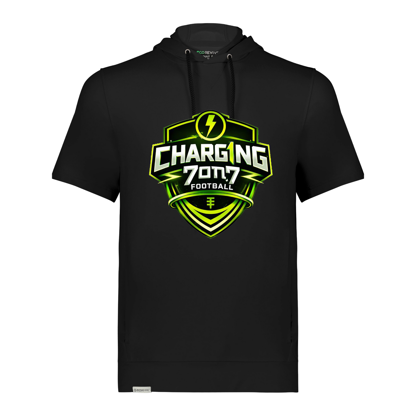 Charg1ng Short Sleeve Hoodie