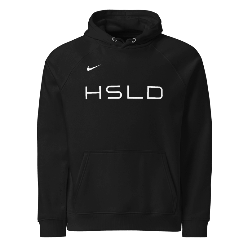 Nike Men's Team Black / White Therma-FIT Fleece Hoodie